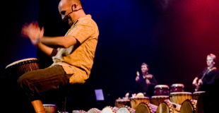 Percussions en atelier d'entreprise