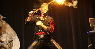 Spectale de magie tout public avec perroquets