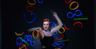 Jonglage lumineux - Sabine James