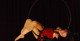 Duo acrobatique aérien