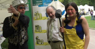 Spectacle sur le recyclage
