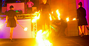 Spectacle de feu