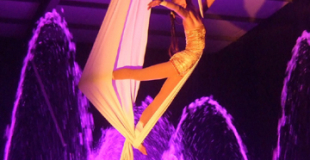 Duo acrobatique aérien