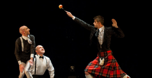 Le trio du cabaret burlesque