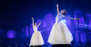 Danseuses boites à musique en soirée au Grand Palais (75)
