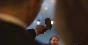 Jonglage lumineux et silhouettiste en soirée de fin d'année (60)