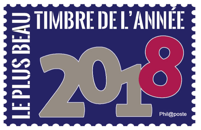 le plus beau timbre de France 2018