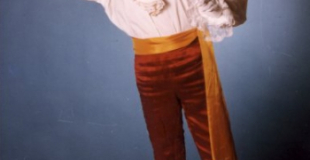 Mime statue et automate lors d'un déjeuner d'entreprise (03)