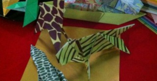 Origami pour un cocktail d'inauguration à Orléans (45)