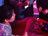 Origami pour un cocktail d'inauguration à Orléans (45)
