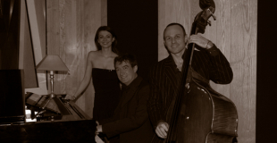 Trio jazz vocal pour un cocktail extérieur sur Paris (75)