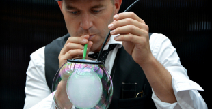 Close up bulles de savon